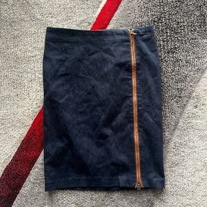 Lauren Ralph Lauren Denim Stretchy Pencil Skirt